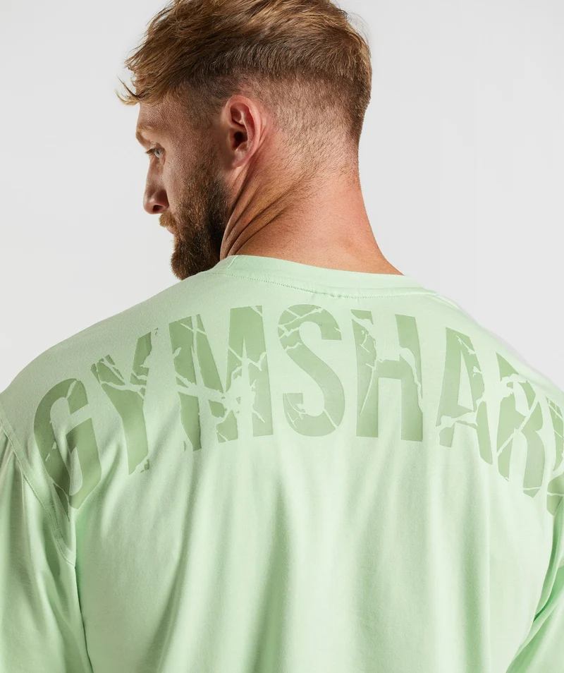 Gymshark Power T-Shirt - Aloe Green