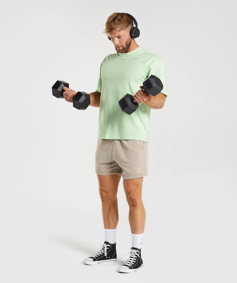 Gymshark Power T-Shirt - Aloe Green