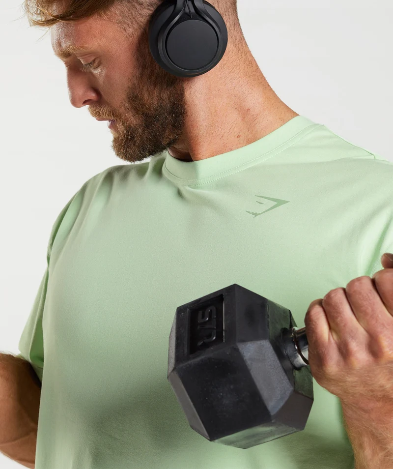 Gymshark Power T-Shirt - Aloe Green