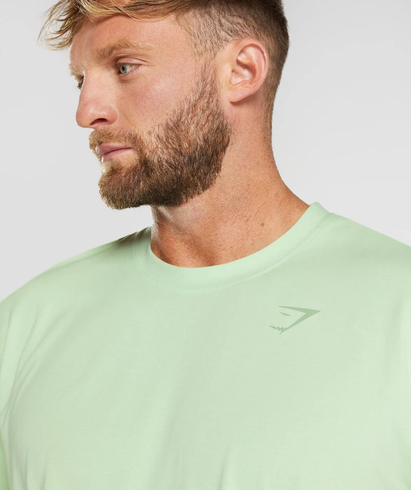 Gymshark Power T-Shirt - Aloe Green
