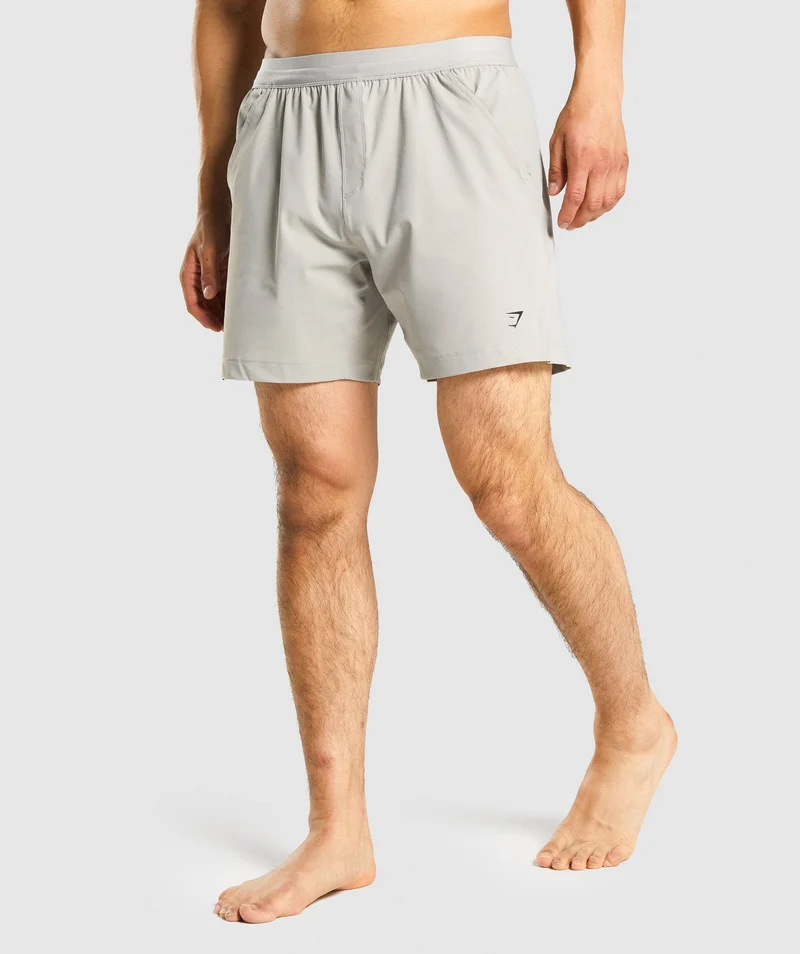 Gymshark Hybrid 6" Shorts - Grey