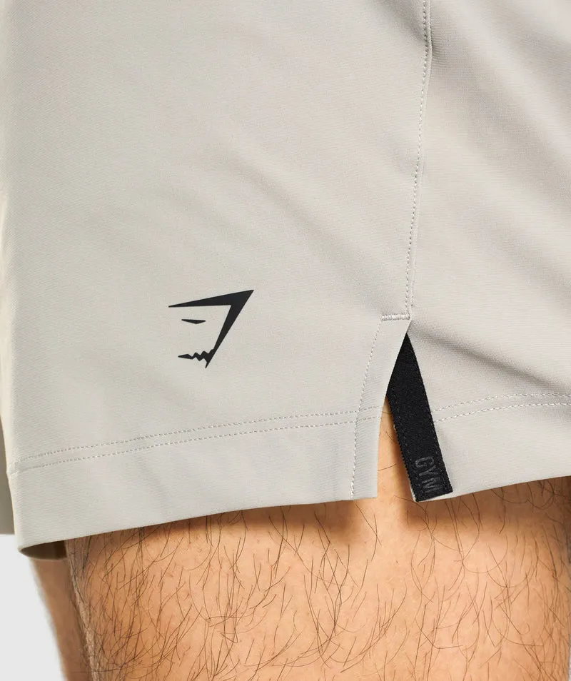 Gymshark Hybrid 6" Shorts - Grey