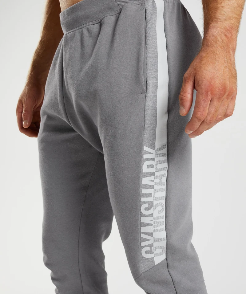 Gymshark Bold React Joggers - Coin Grey