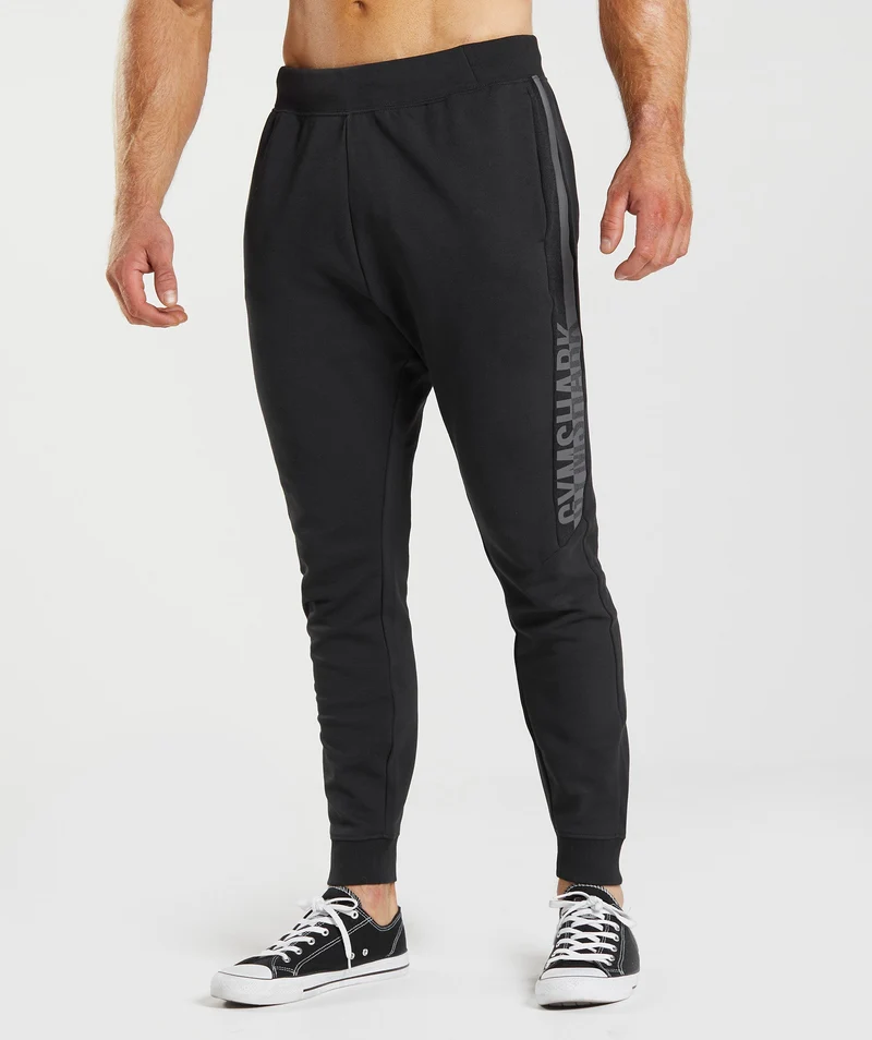Gymshark Bold React Joggers - Black