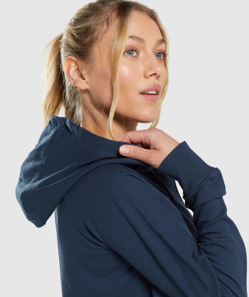 Gymshark Training Zip Hoodie - Navy