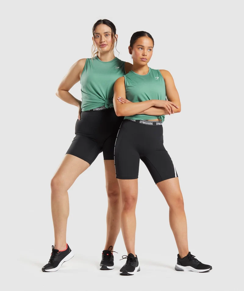 Gymshark Training Drop Arm Tank - Alpine Green