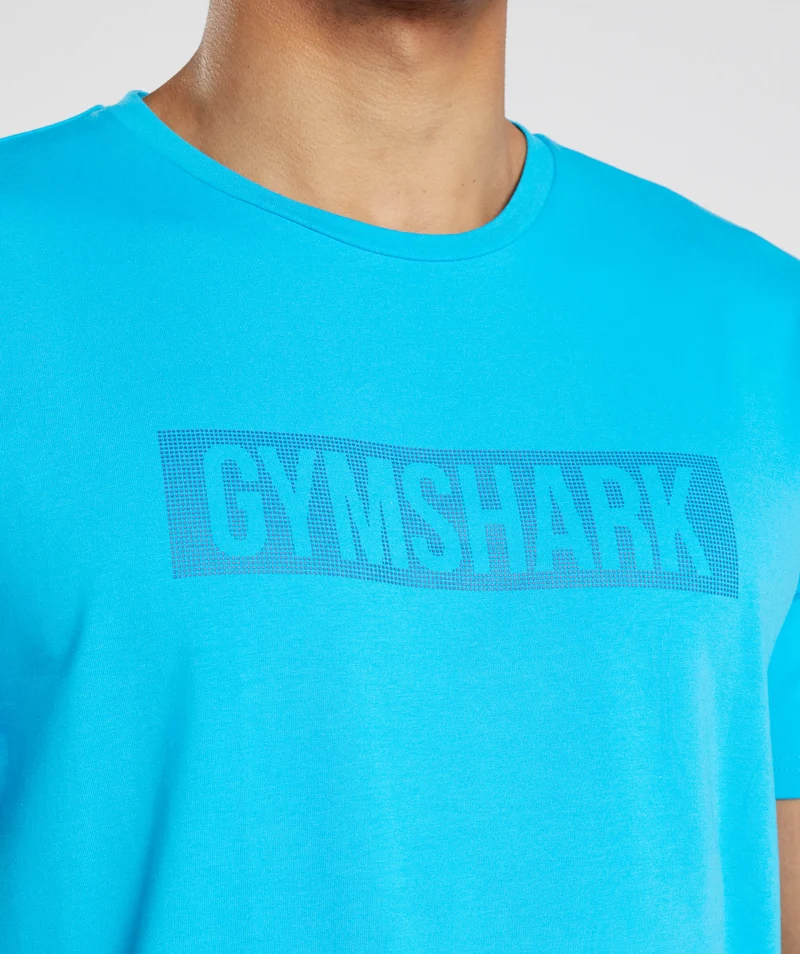Gymshark Block T-Shirt - Shark Blue