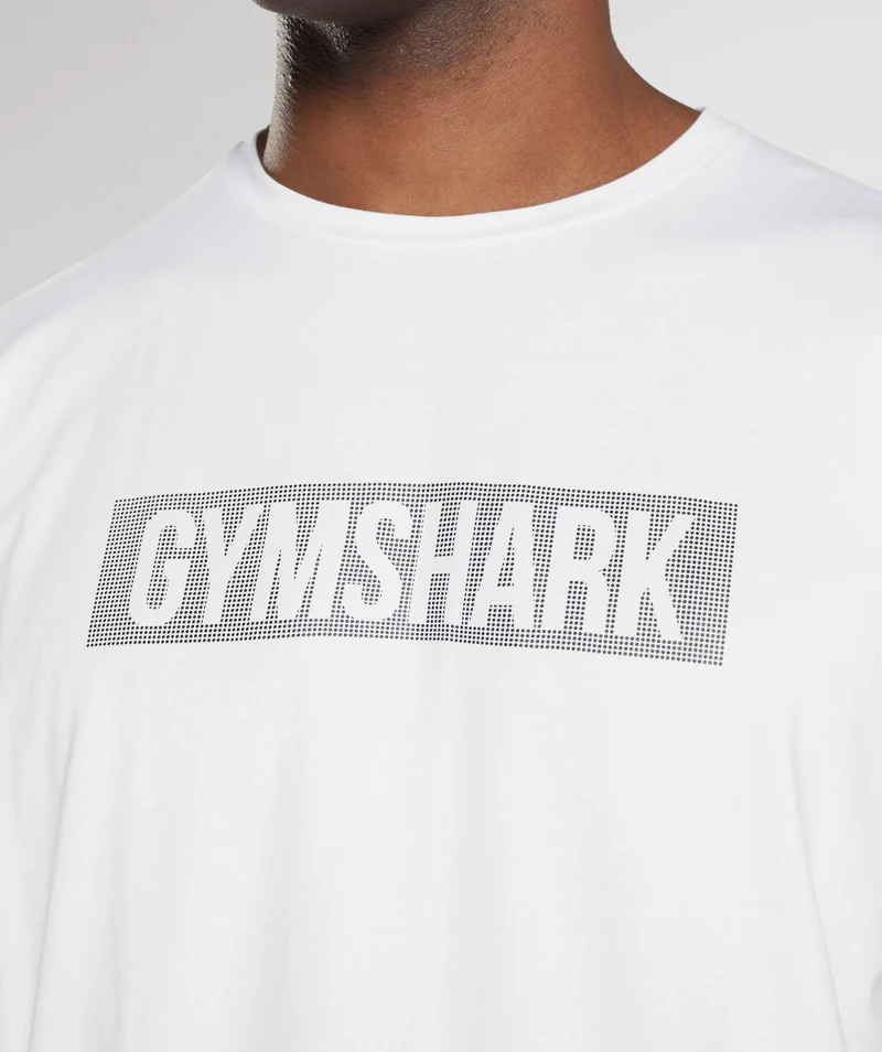 Gymshark Block T-Shirt - White