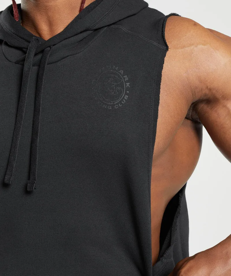 Gymshark Legacy Drop Arm Hoodie - Black