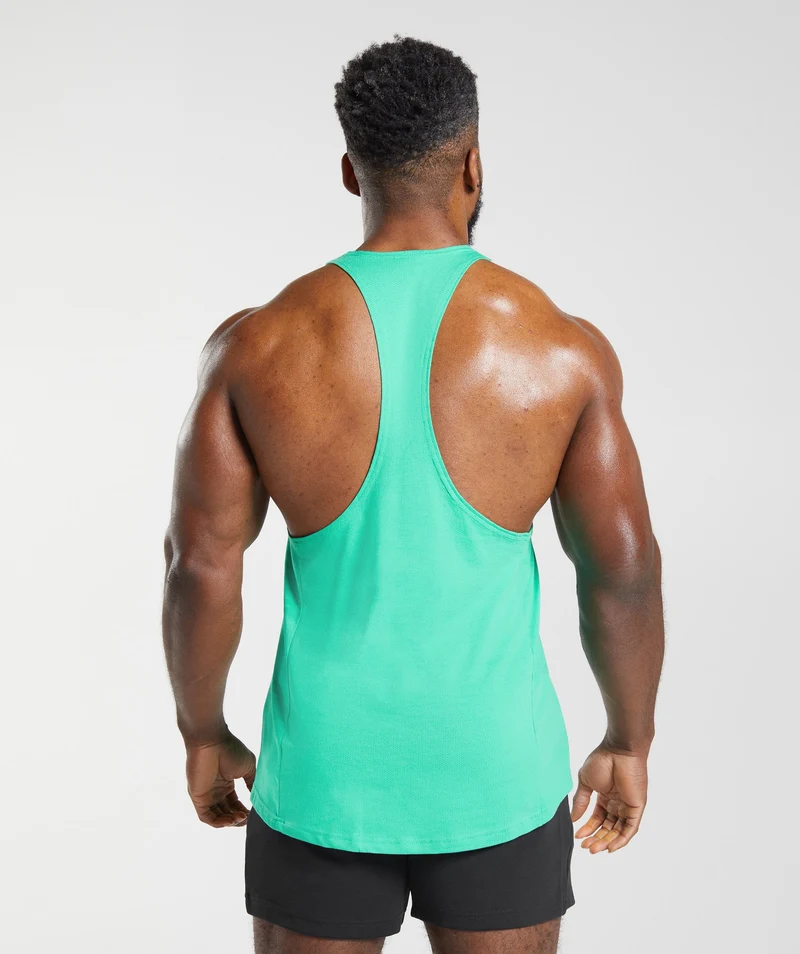 Gymshark React Stringer - Tropic Green