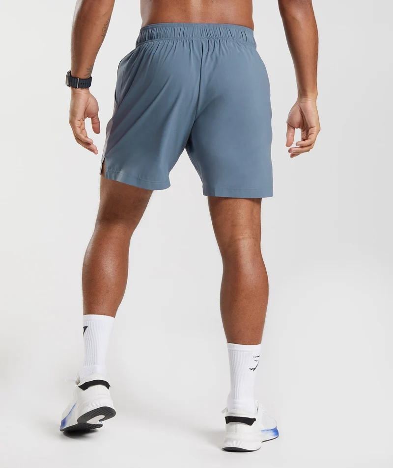 Gymshark Sport 7" Shorts - Evening Blue/Drift Grey