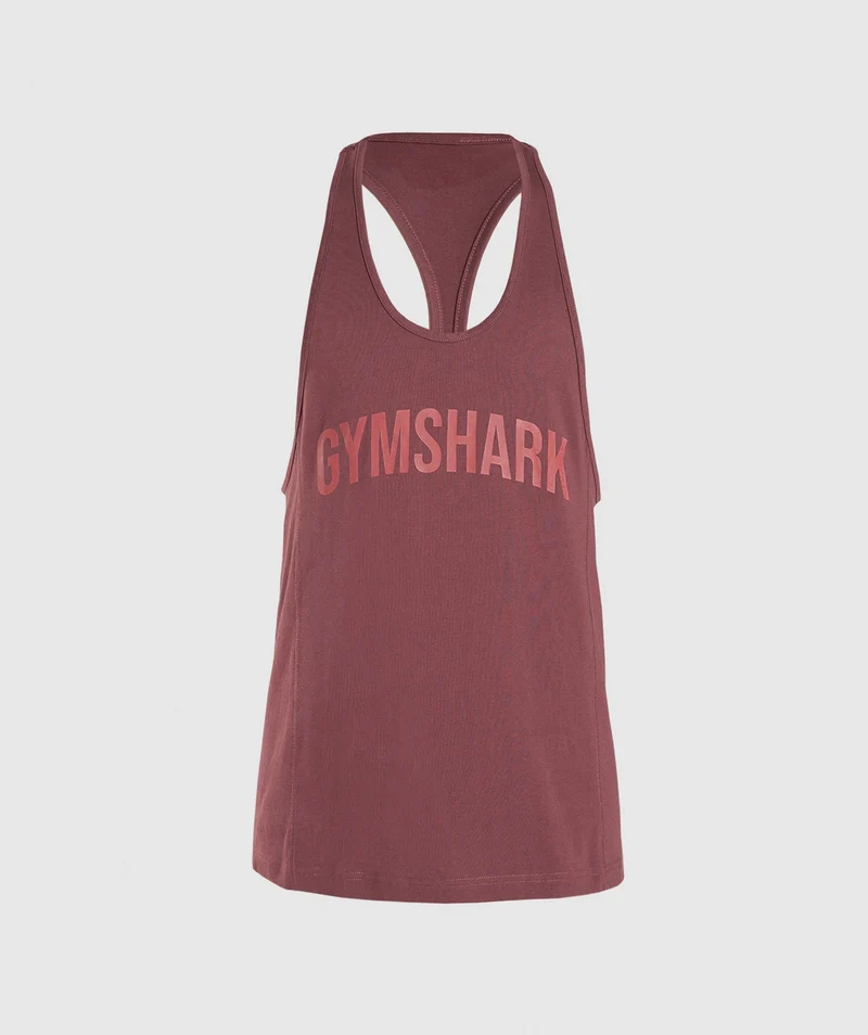Gymshark Power Stringer - Cherry Brown
