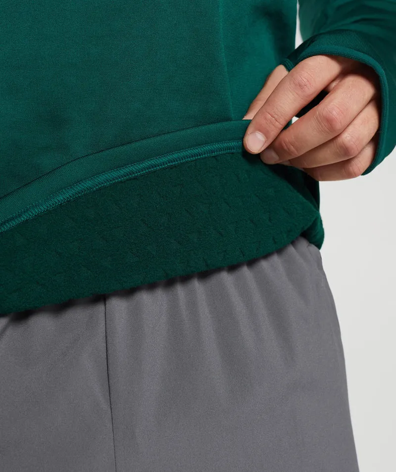 Gymshark Sport 1/4 Zip - Woodland Green