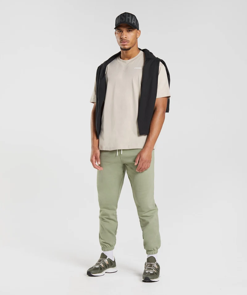 Gymshark Rest Day Sweats Joggers - Sage Green