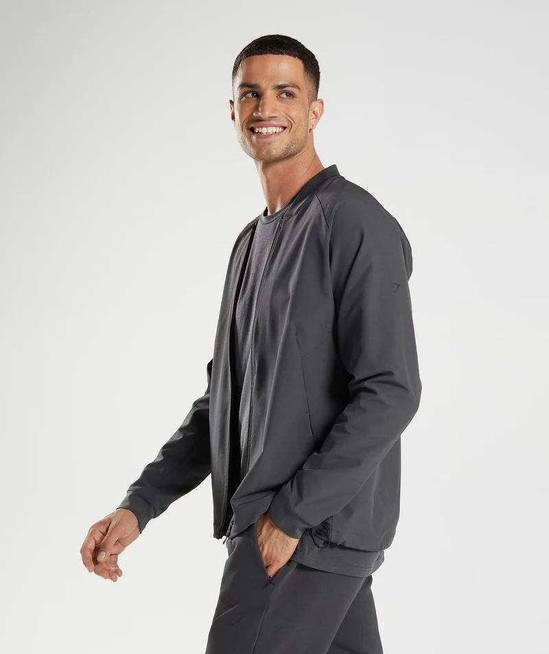 Gymshark Studio Jacket - Onyx Grey