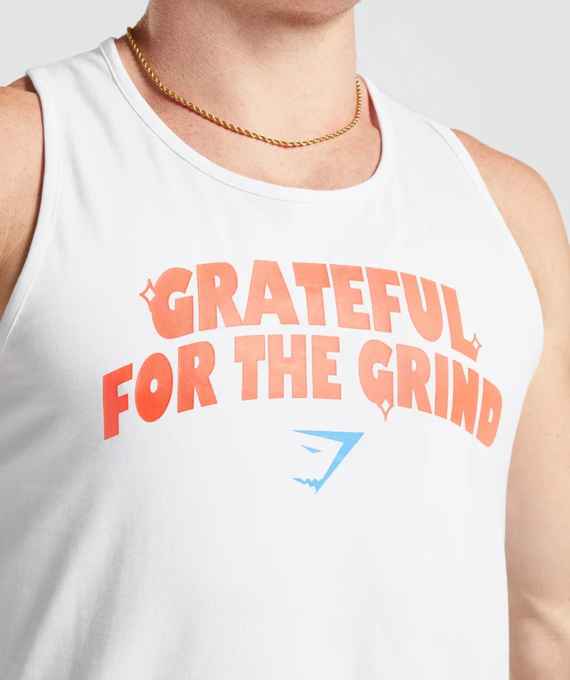 Gymshark Noah Ohlsen Sun Tank - White