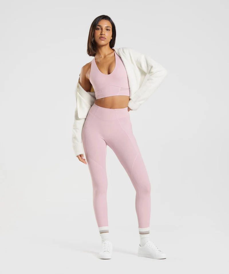 Gymshark Whitney Everyday Pocket Leggings - Pressed Petal Pink