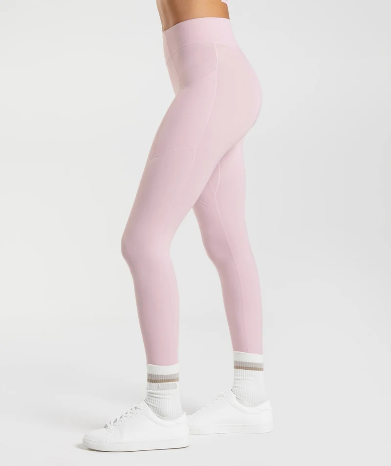 Gymshark Whitney Everyday Pocket Leggings - Pressed Petal Pink