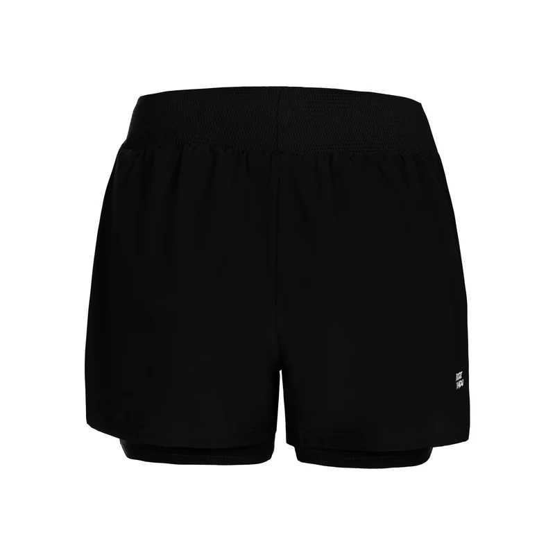 Crew 2in1 Shorts Damen-Schwarz