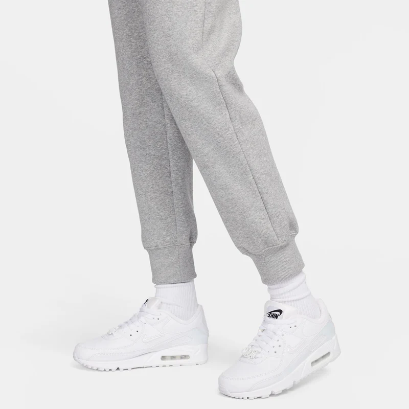 Phoenix Fleece Mid Rise Trainingshose Damen - hellgrau,