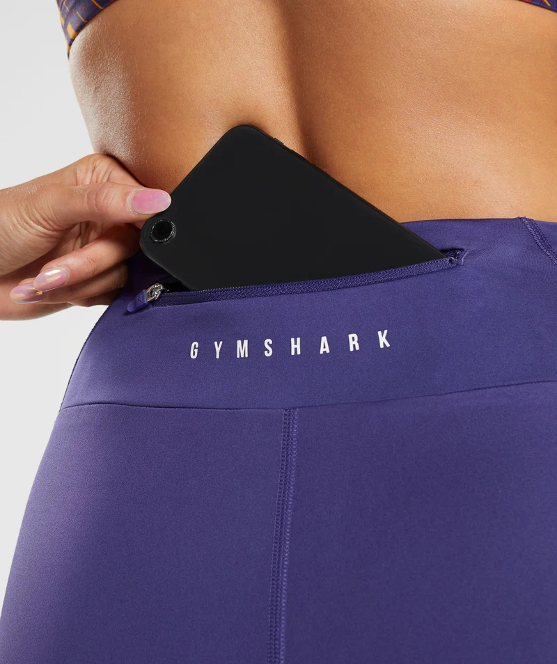 Gymshark Sport Running Leggings - Neptune Purple