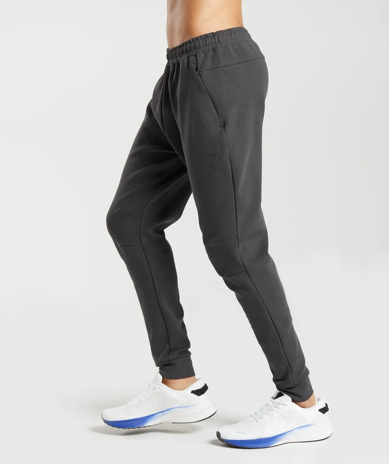 Gymshark Rest Day Knit Joggers - Onyx Grey