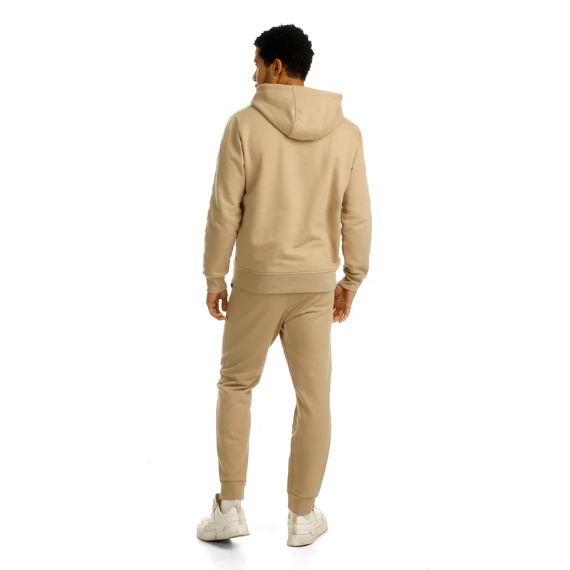 Wild Easy Trainingshose Herren-Beige,Neongrün