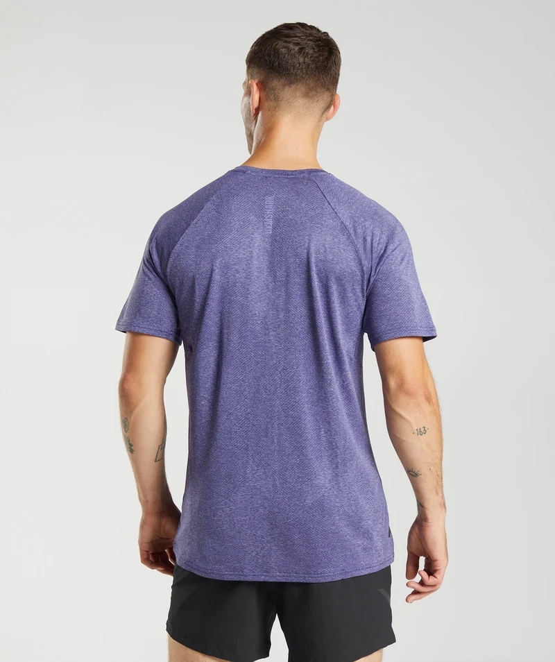 Gymshark Apex T-Shirt - Neptune Purple/Velvet Purple
