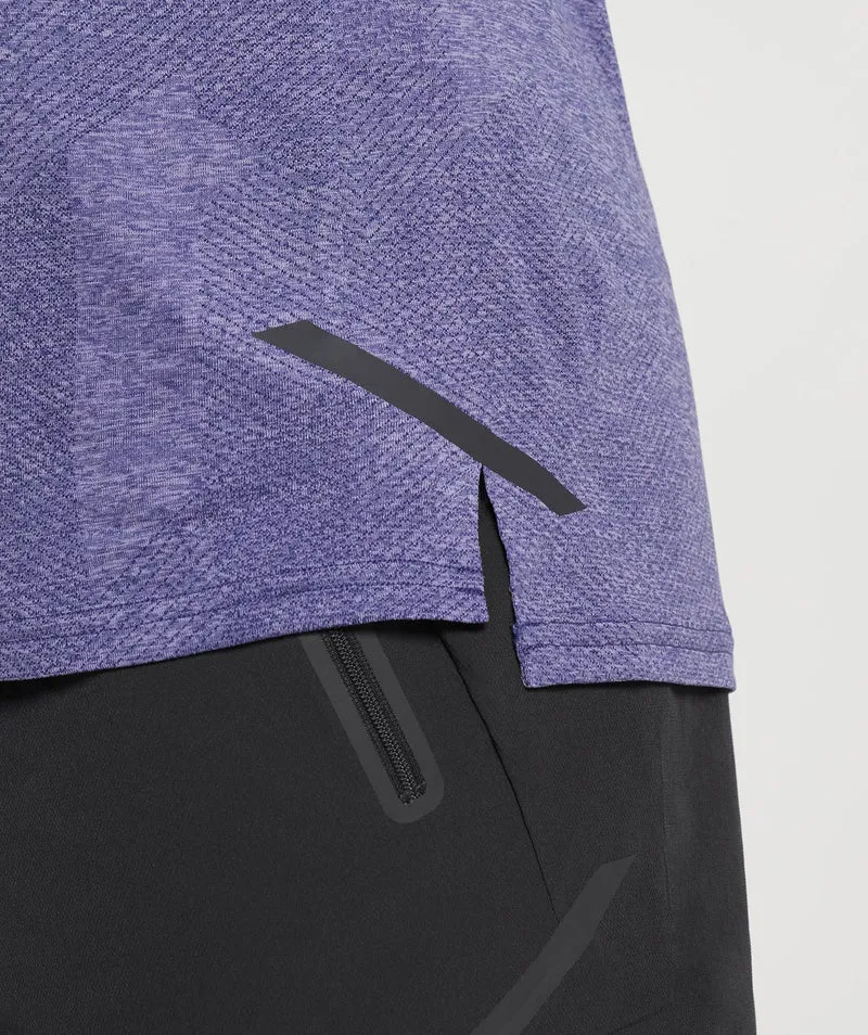 Gymshark Apex T-Shirt - Neptune Purple/Velvet Purple