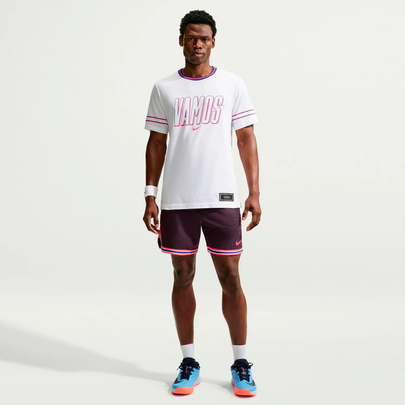 Court Dri-Fit T-Shirt Herren - weiß