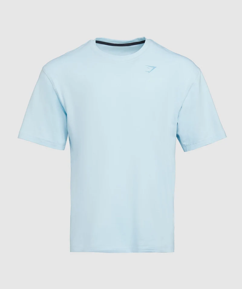 Gymshark Power T-Shirt - Skyline Blue