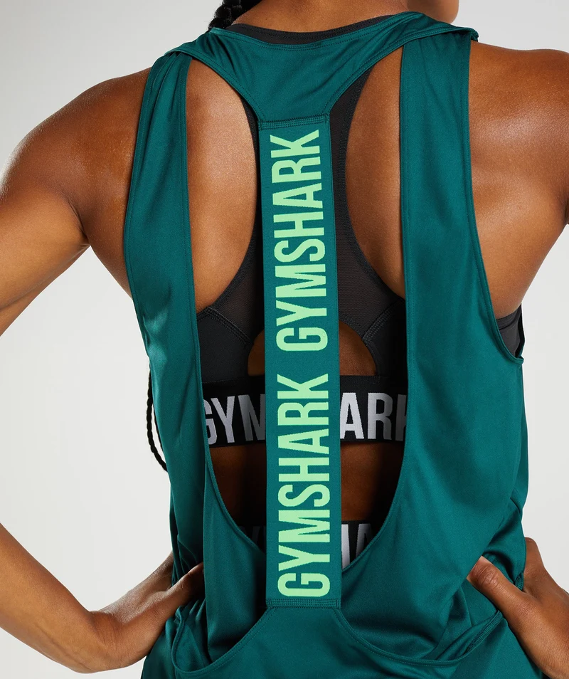 Gymshark Training Brandmark Tank - Winter Teal