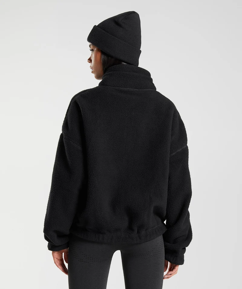 Gymshark Sherpa Jacket - Black