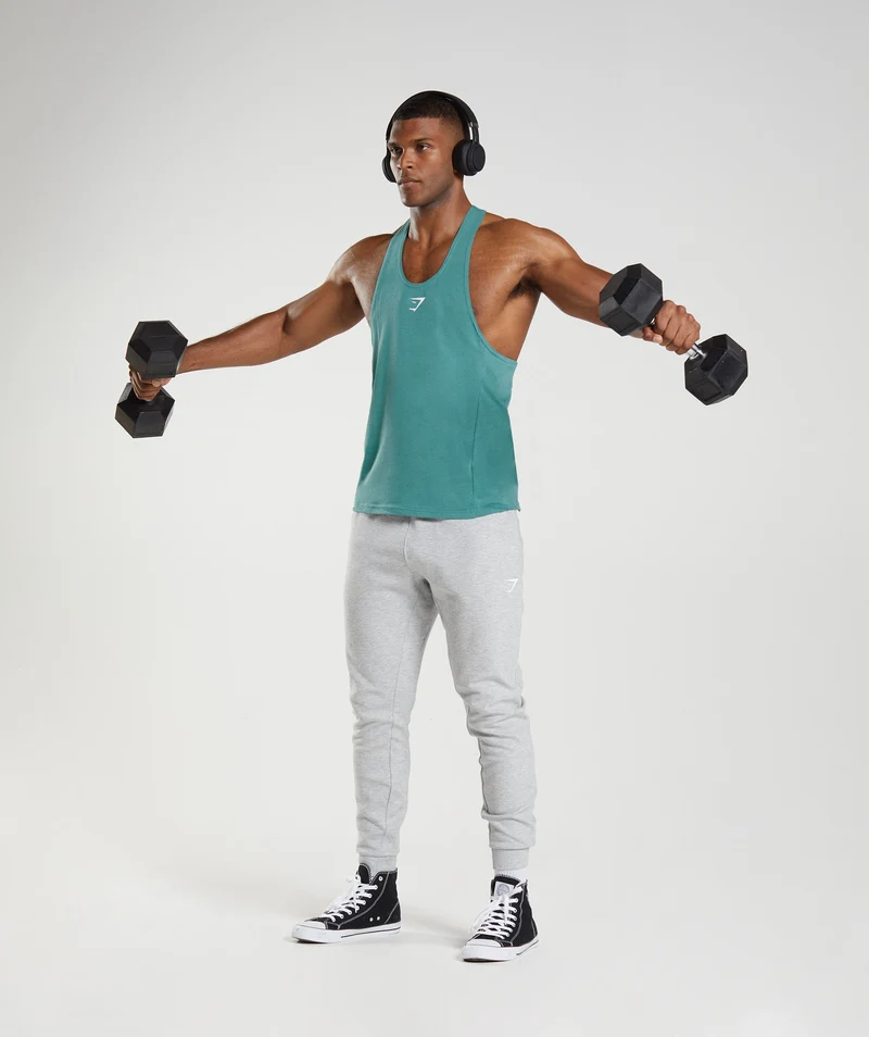 Gymshark React Stringer - Slate Blue
