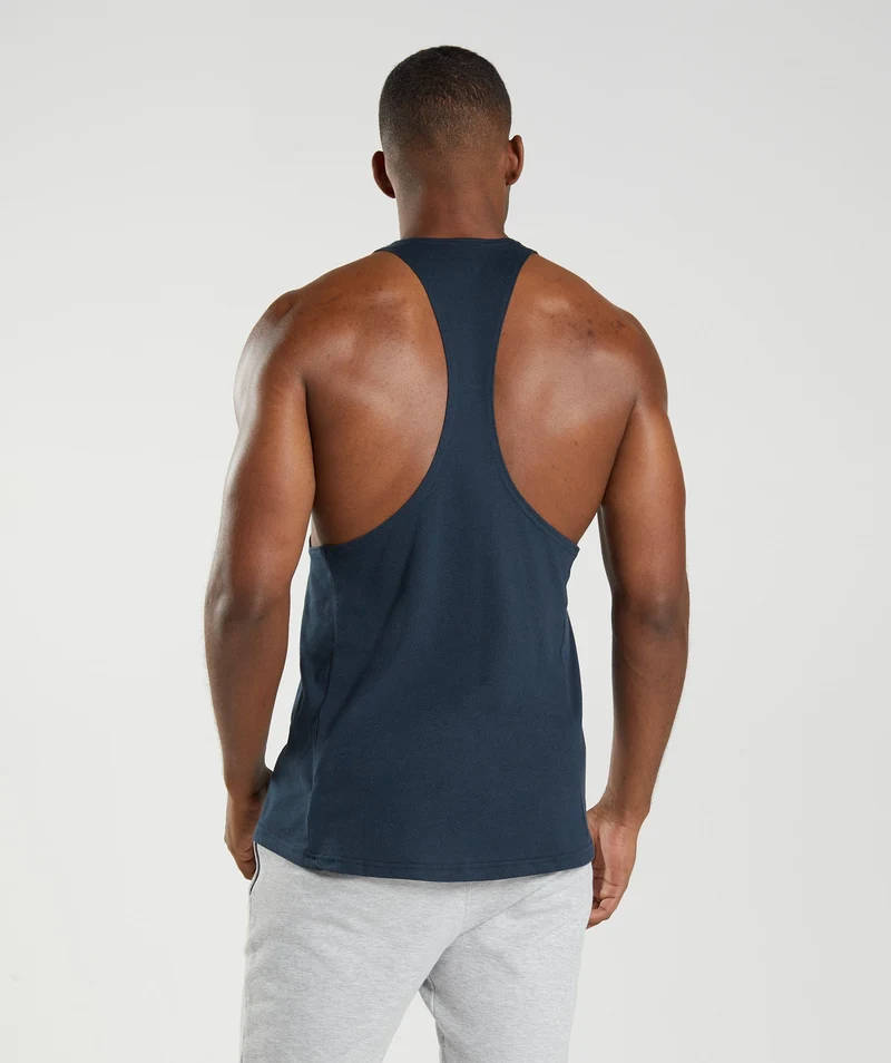 Gymshark React Stringer - Navy