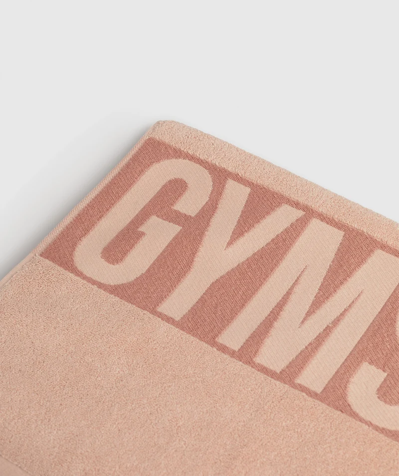 Gymshark Towel - Misty Pink