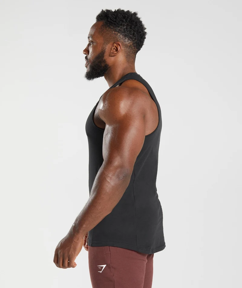 Gymshark React Tank - Black
