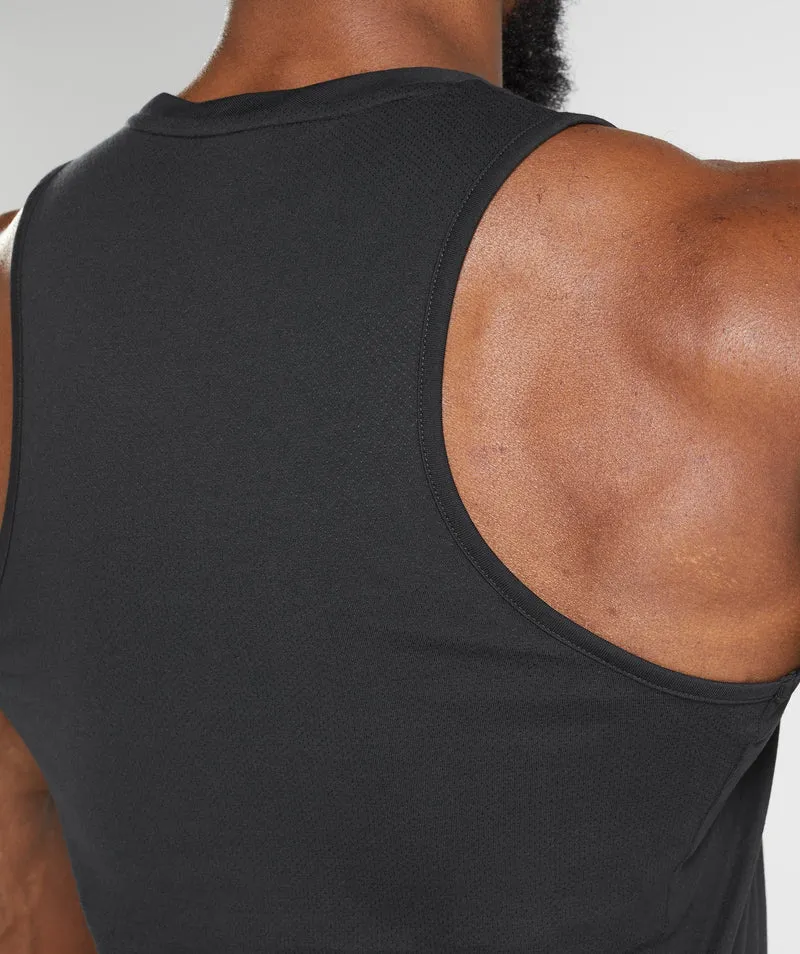 Gymshark React Tank - Black