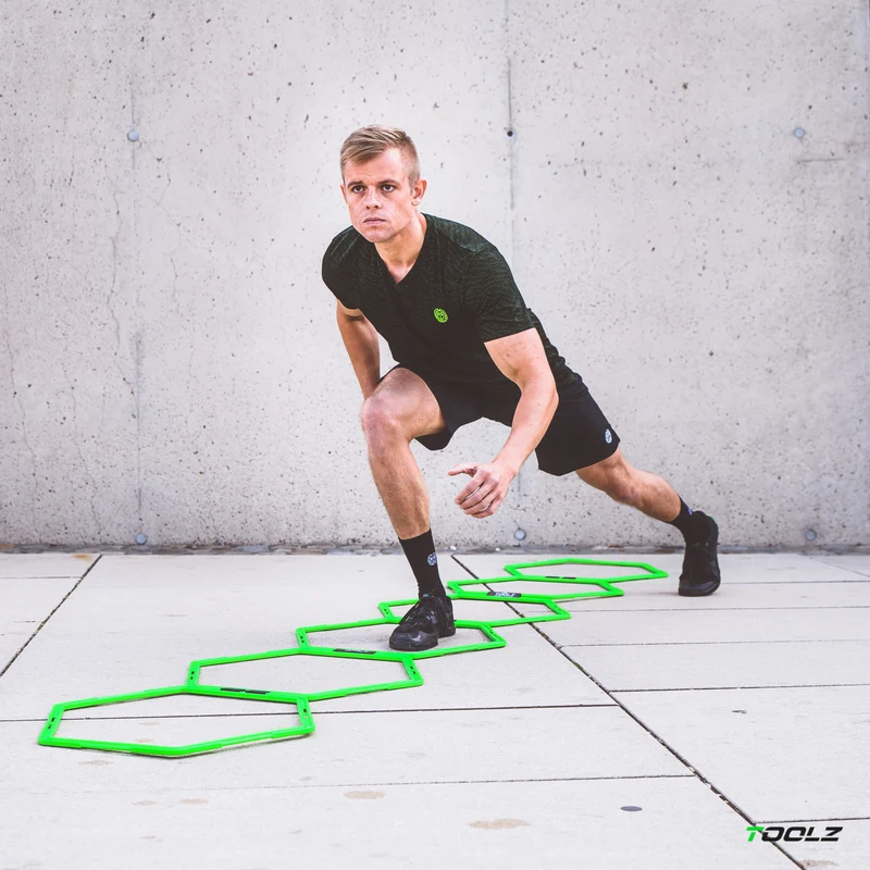 Agility Grid Beinarbeitsset-Grün