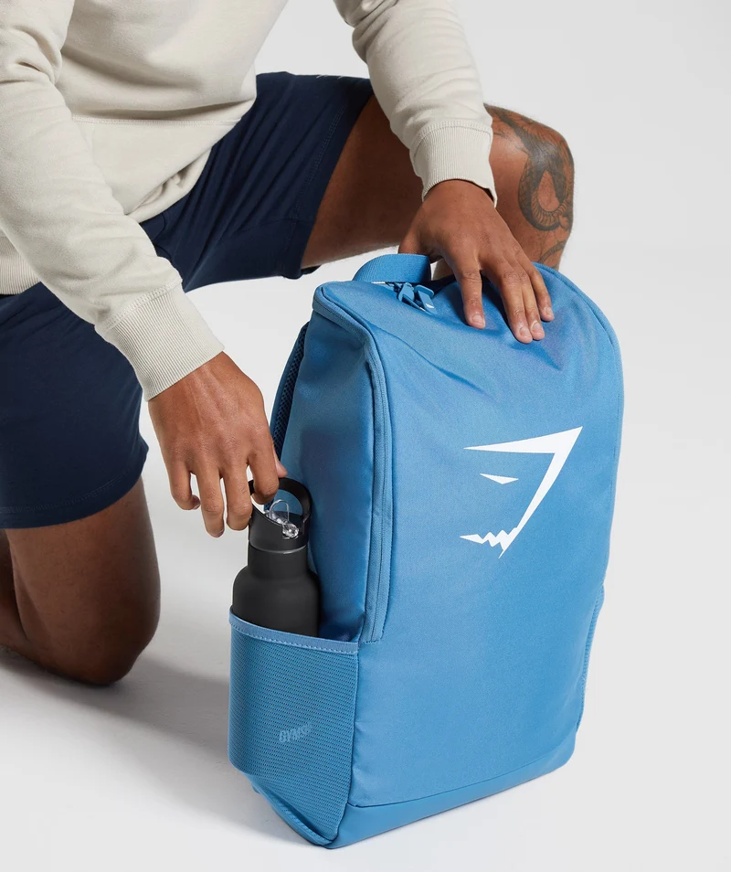 Gymshark Sharkhead Backpack - Coastal Blue