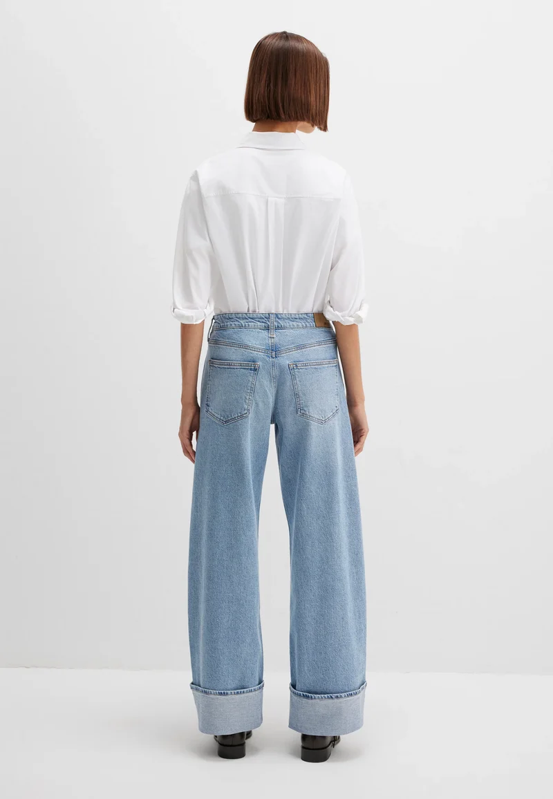 Mavi Sandra Wide Leg Jeans