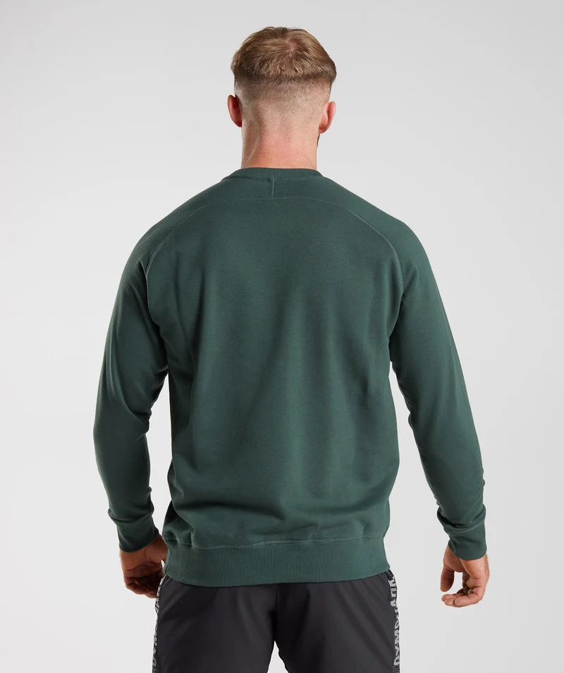 Gymshark Apollo Crew - Obsidian Green