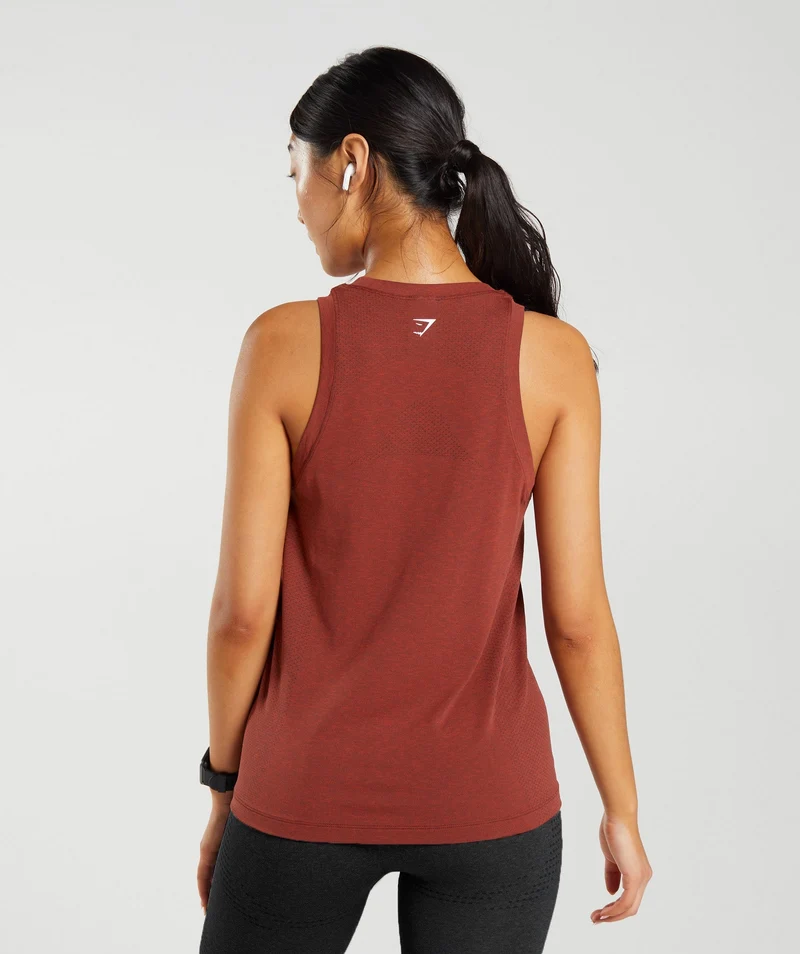 Gymshark Vital Light Tank - Brick Red