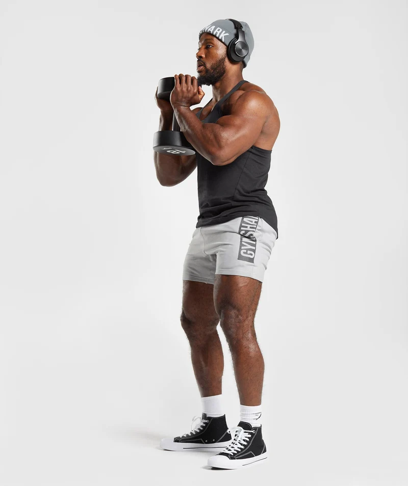 Gymshark Bold Shorts - Light Grey