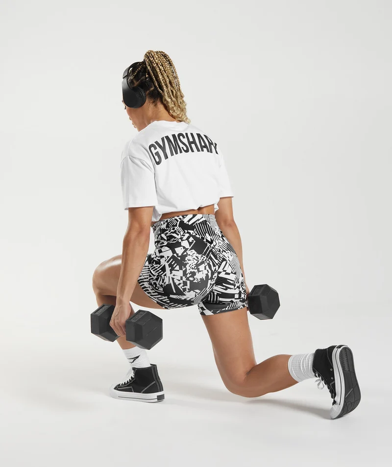 Gymshark GS Power Oversized T-Shirt - White
