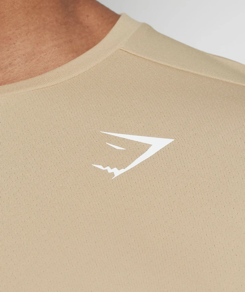 Gymshark Arrival T-Shirt - Toasted Brown
