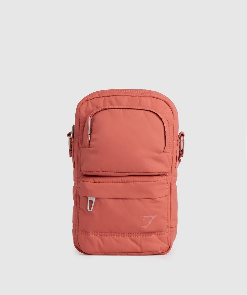 Gymshark Premium Lifestyle Cross Body - Terracotta Pink