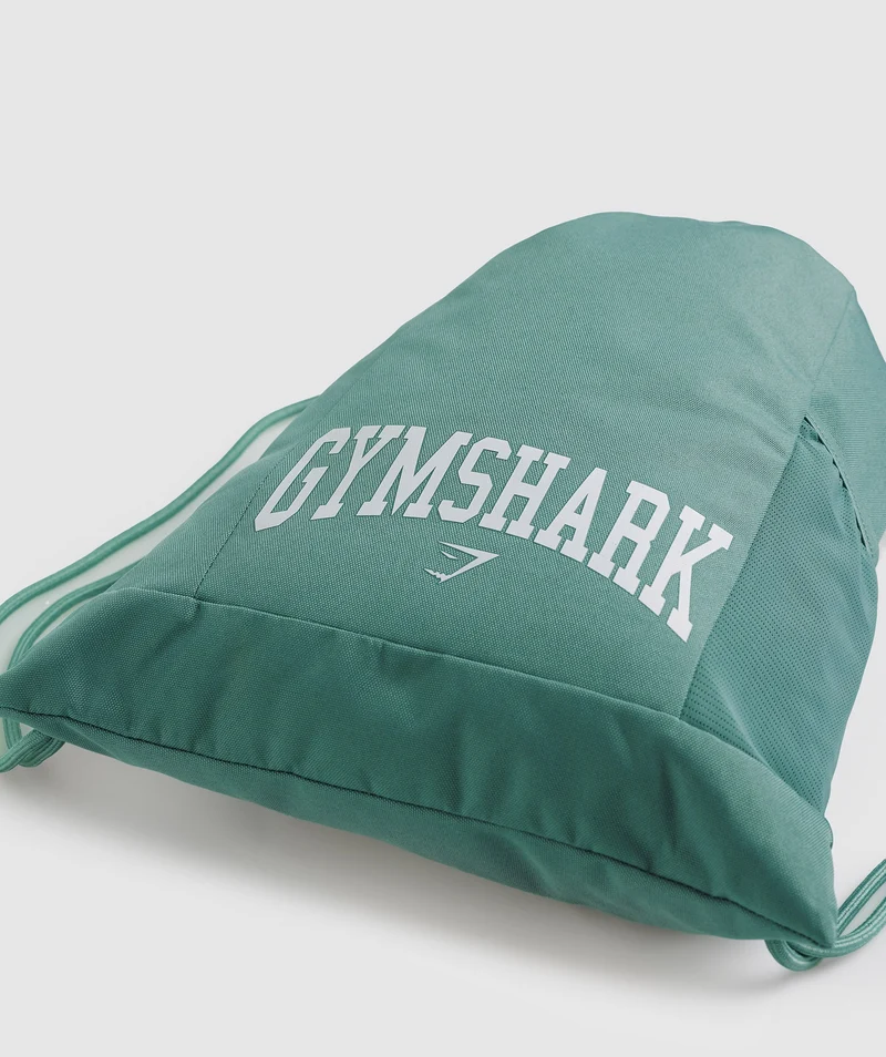 Gymshark Collegiate Gymsack - Ink Teal