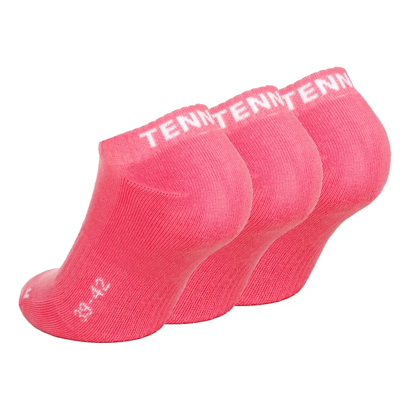Tennissocken 3er Pack-Pink,Weiß