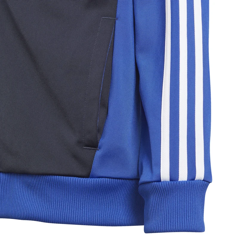 3Stripes Trainingsanzug Jungen - blau, mehrfarbig